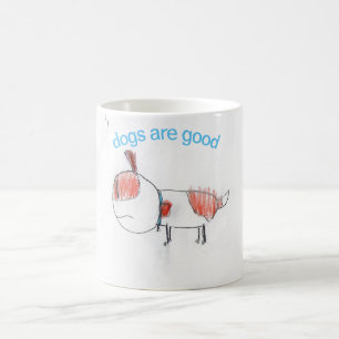 les chiens sont bonne tasse