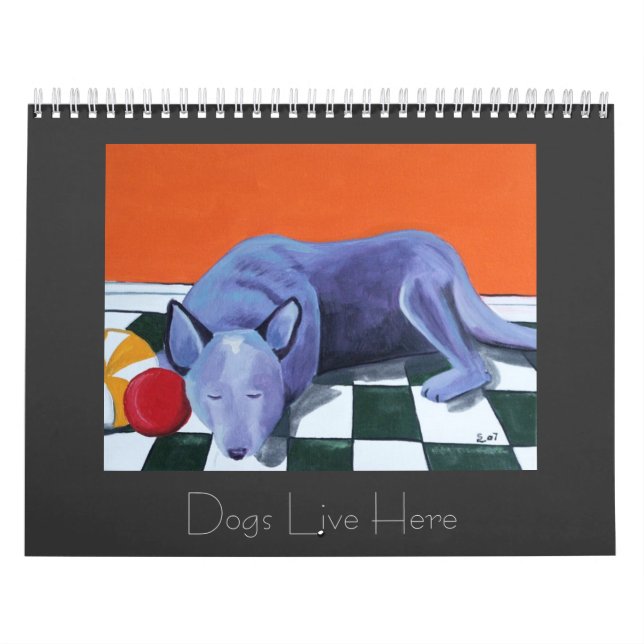 Les chiens vivent ici - le calendrier 2010 (Protection)