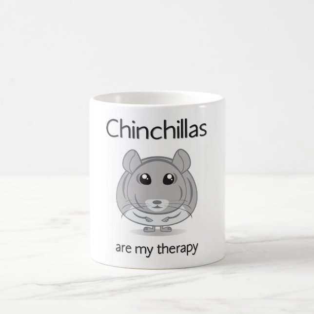 Les chinchillas sont ma tasse de thérapie (Centre)