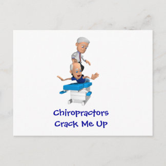Les chiropraticiens me cassent des cartes postales