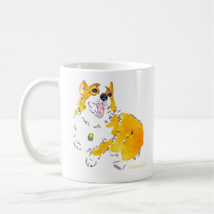 Les choses recherchent ! Tasse de corgi