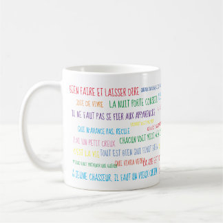 Les citations françaises disent Mug