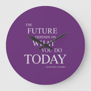 Les Citations Inspirantes Du Futur Décor Horloge