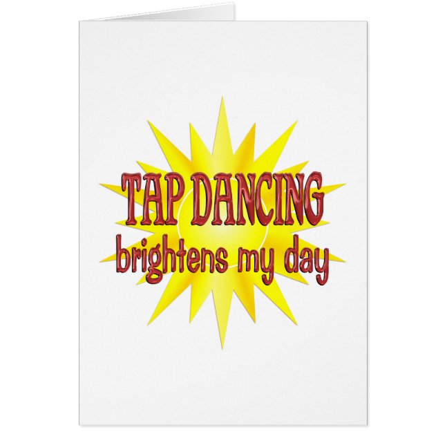 Les claquettes éclairent mon jour (Devant)