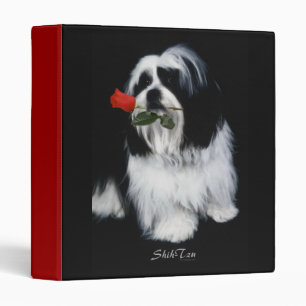 Les classeurs de chien de Shih Tzu