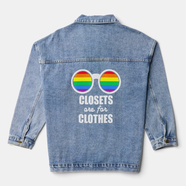 Les Closets LGBT Pride Sont Pour Les Vêtements Rai (Verso)