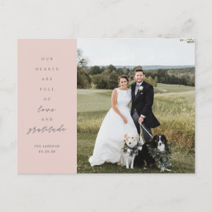 Les coeurs sont Full Photo Mariage Carte postale M