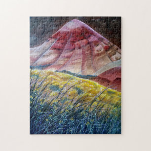 Les collines peintes 1 Puzzle