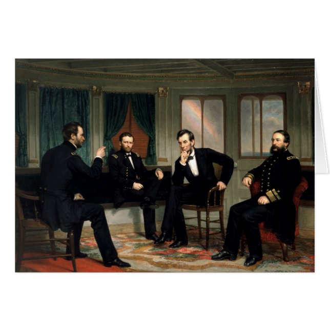 Les conciliateurs avec Abraham Lincoln (Devant horizontal)