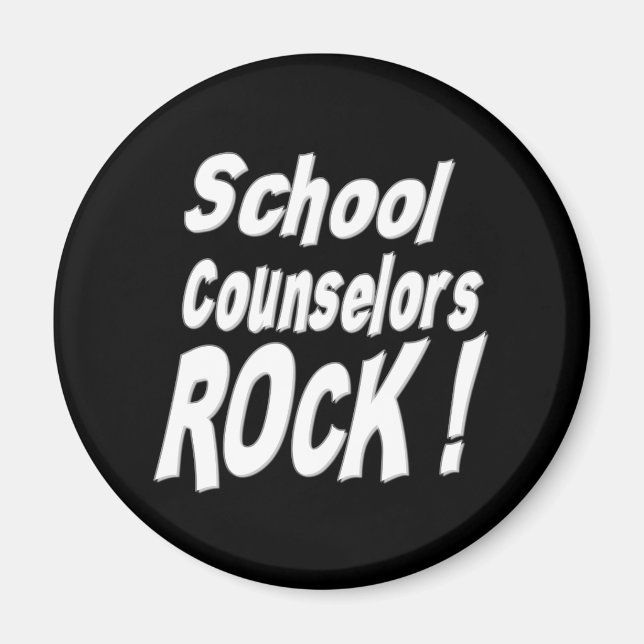 Les conseillers scolaires Rock ! Magnet (Devant)