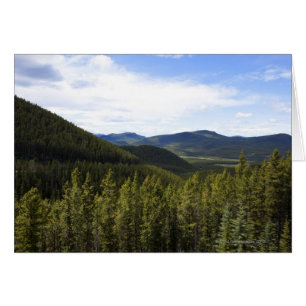 Les contreforts de Alberta Canada.