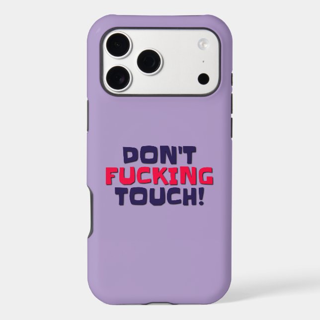 Les coques d'iPhone ne touchent pas ! (Verso)