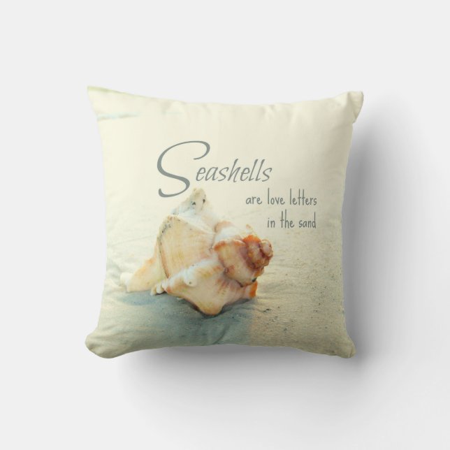 Les coquillages sont coussin de citation de (Recto)