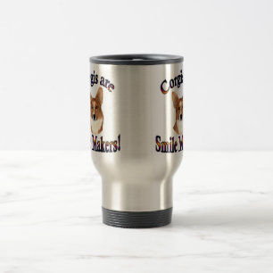Les Corgis sont tasse de voyage de fabricants de