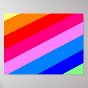 les couleurs d' été poster