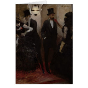 Les couloirs à l'opéra, 1885