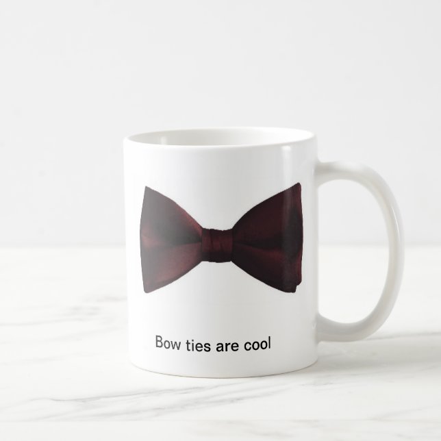 Les "cravates d'arc sont" tasse de café fraîche (Droite)