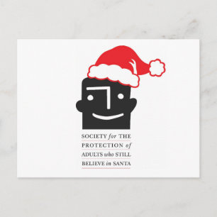 Les croyants de Père Noël de ~ de cartes postales