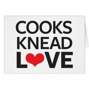 Les cuisiniers malaxent l'amour