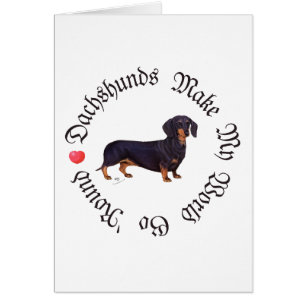 Les Dachshunds Font Mon Monde