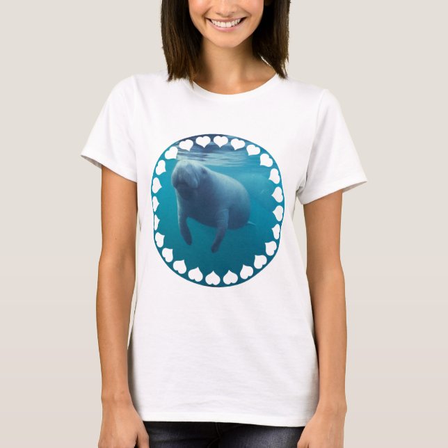 Les dames de lamantin ont adapté le T-shirt (Devant)