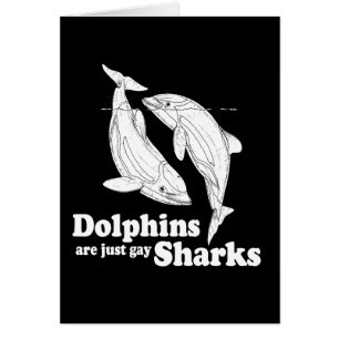 Les dauphins sont juste les requins gais