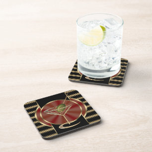 Les dessous de verre de salon de cocktail ont