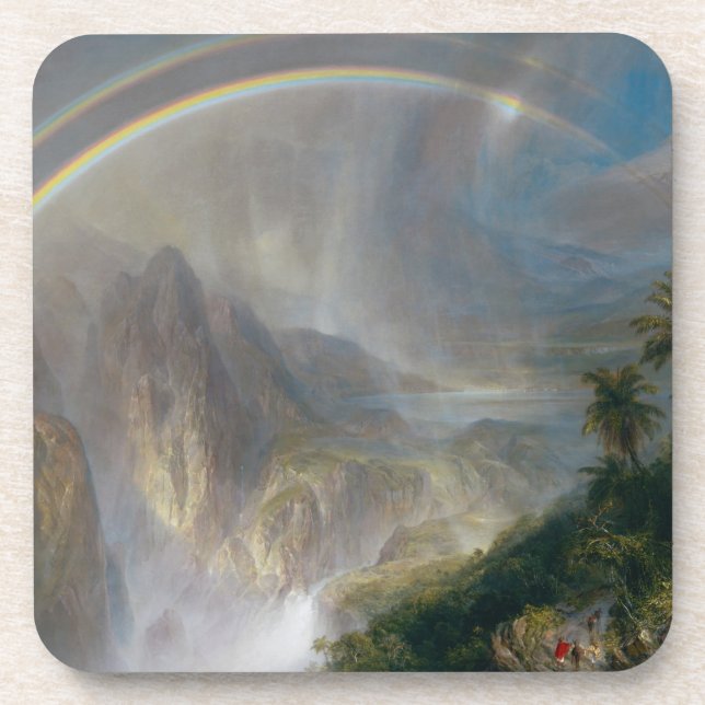 Les dessous de verre "tropiques" de l'église (Devant)