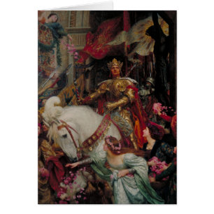 Les deux Couronnes par Sir Frank Bernard Dicksee