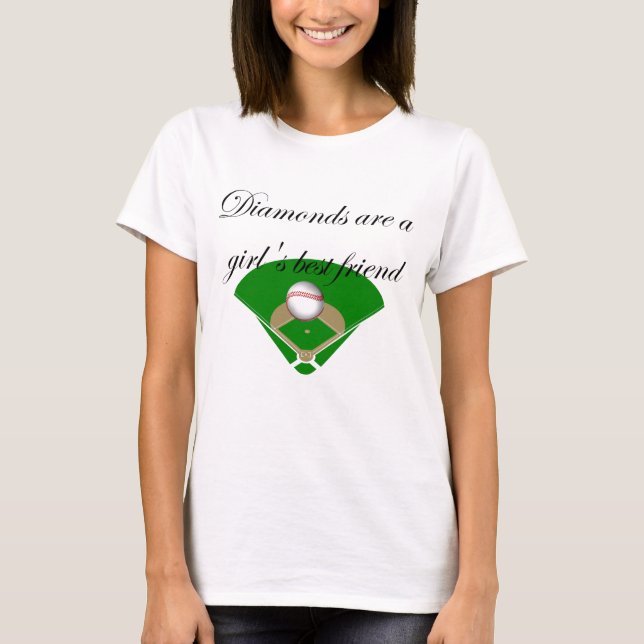 Les diamants sont le T-shirts du meilleur ami (Devant)