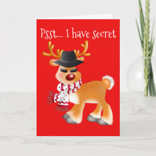 Les dimensions secrètes de Rudolph : 5" x 7" carte