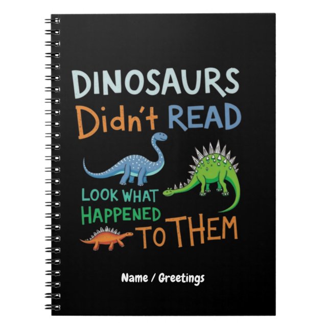 Les dinosaures n'ont pas lu les livres Regardez ce (Devant)