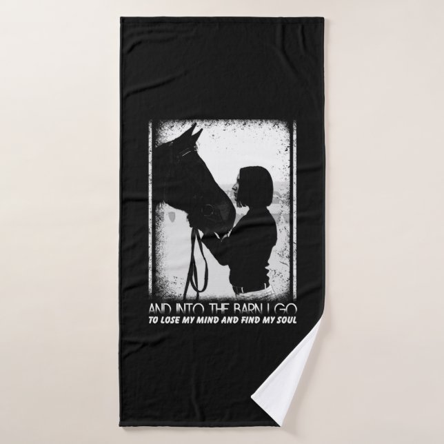 Les Dons des dames du Cheval (Serviette de bain)