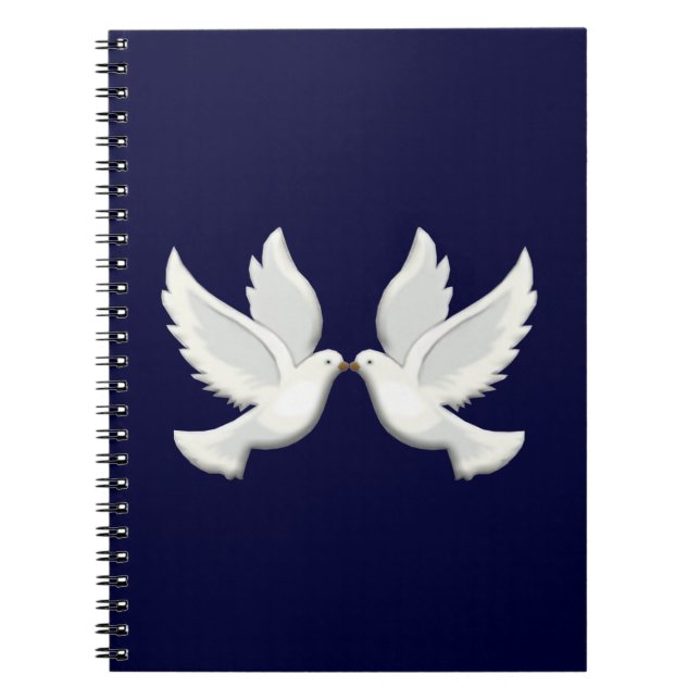 Les Doses Blanches Sur Le Carnet Spiral Bleu (Devant)