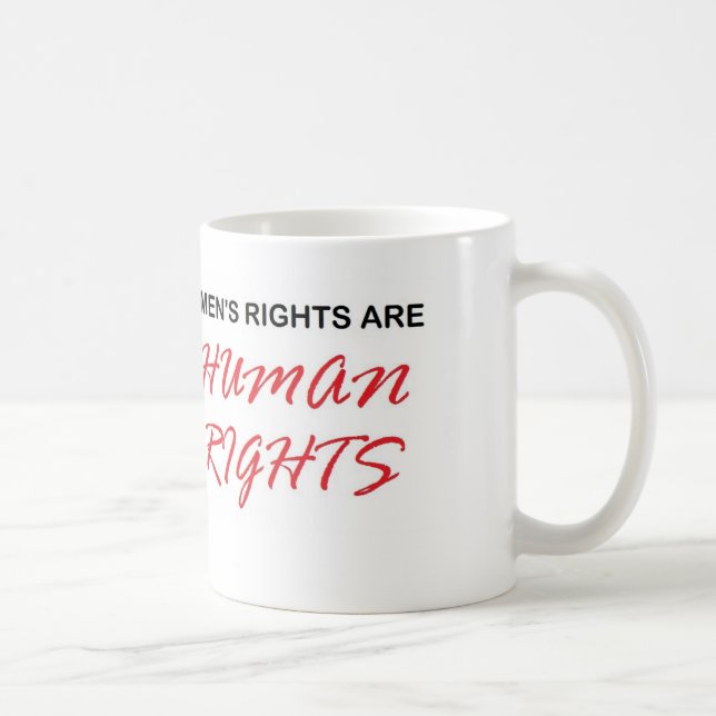 Les droits des hommes sont tasse de droits de (Droite)