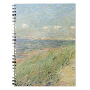 Les Dunes du Zwin, Knokke, 1887 (oil on canvas) Notebook
