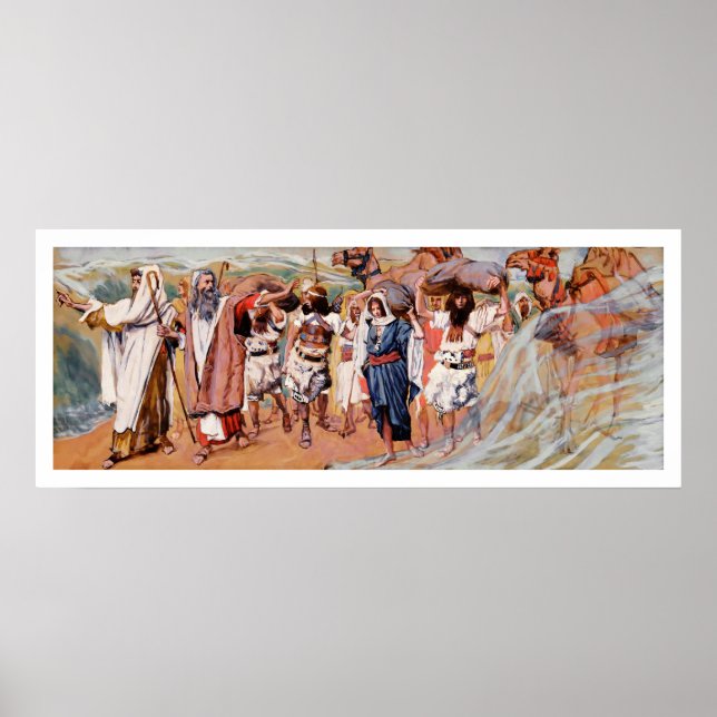 Les Eaux Sont Divisées. Tableau de James Tissot (Devant)