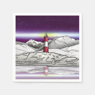 Les Eclaireurs Lighthouse Argentina Napkin