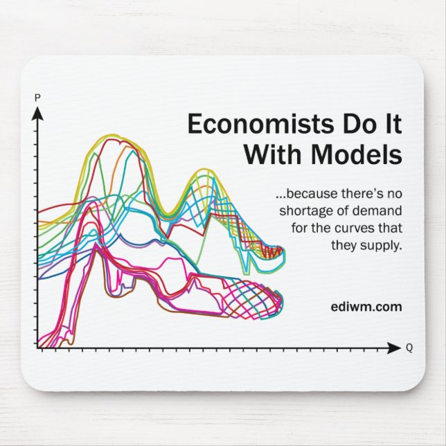 Les économistes le font avec le tapis de souris de (Devant)