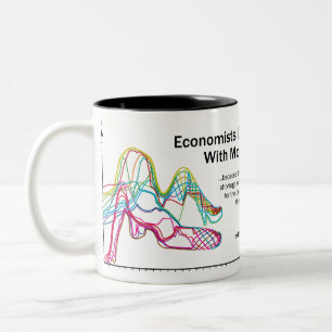 Les économistes le font avec tasse à deux tons de