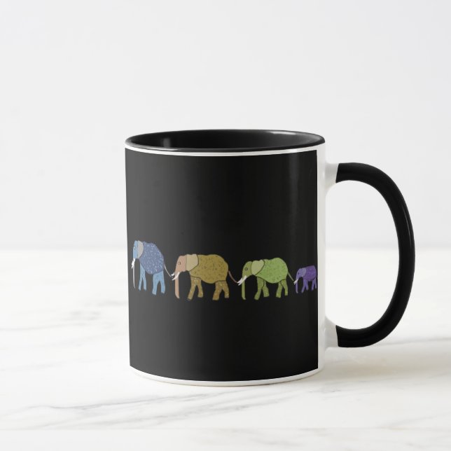 Les éléphants n'oublient jamais des tasses (Droite)