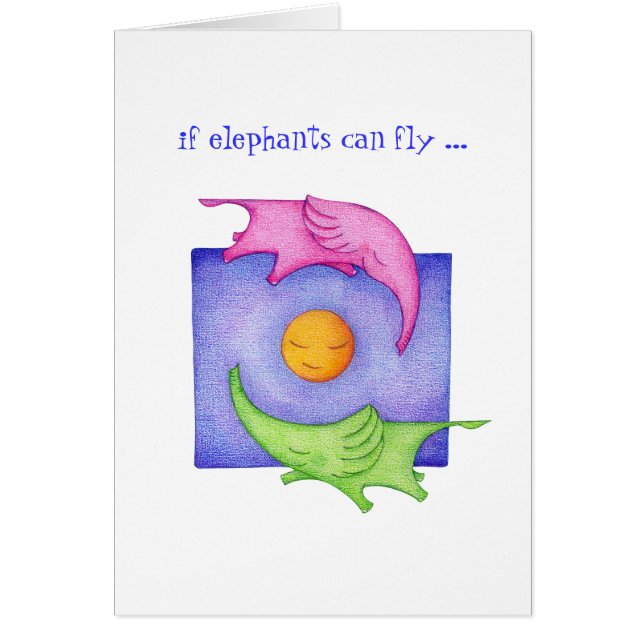 Les éléphants peuvent voler (Devant)