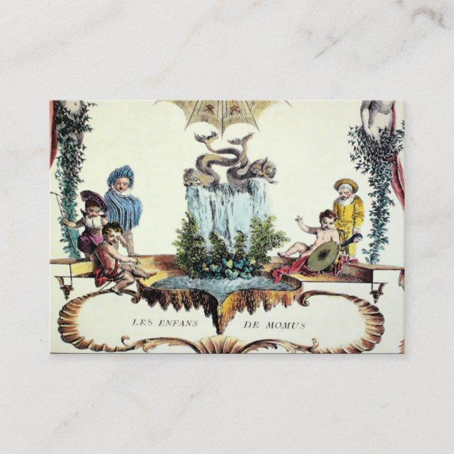 Les Enfans ~ Grand Carte de visite (Devant)