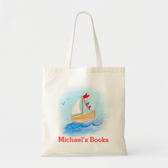 Les enfants de bateau à voile ont appelé le sac (Devant)