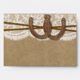 Les enveloppes de collection Kraft, Lace & Horsesh