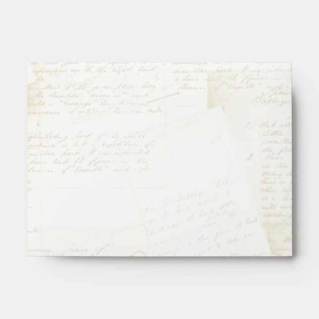 Les enveloppes de script antique #2 inspirées par  (Devant)