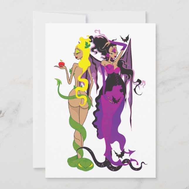 Les épouses d'Adam Invitations (Devant)