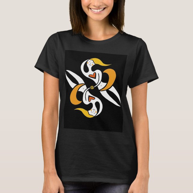 Les esprits créatifs en t-shirt orange (Devant)