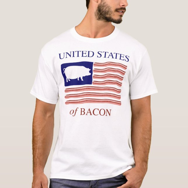 Les Etats-Unis du T-shirt de lard (Devant)