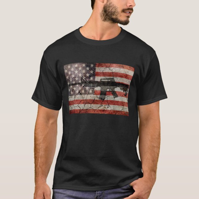 Les Etats-Unis marquent et lancent le T-shirt (Devant)